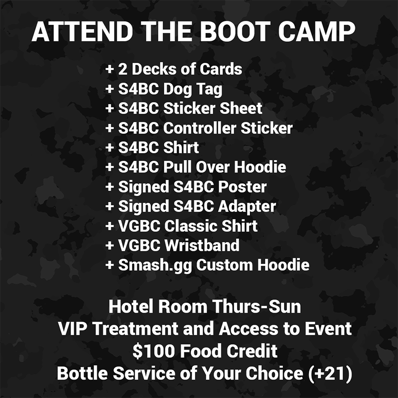 VIP Attend the Boot Camp