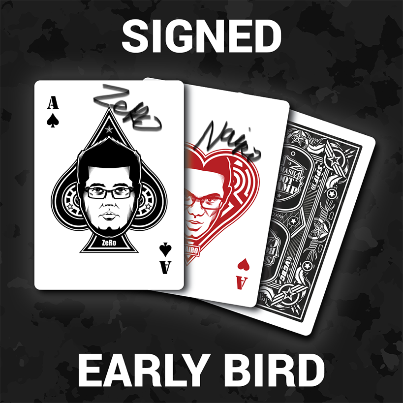 Signed Deck of Cards - Early Bird