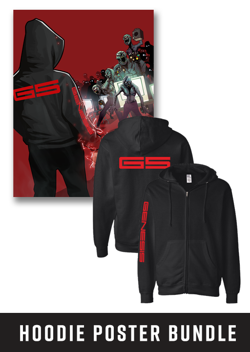 Genesis Poster + Hoodie Bundle