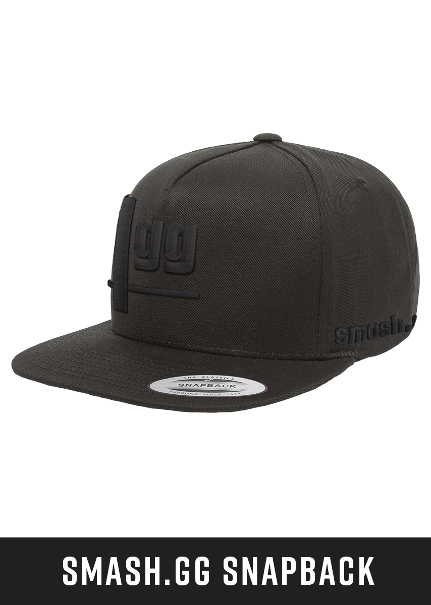 Black-on-Black smash.gg Hat