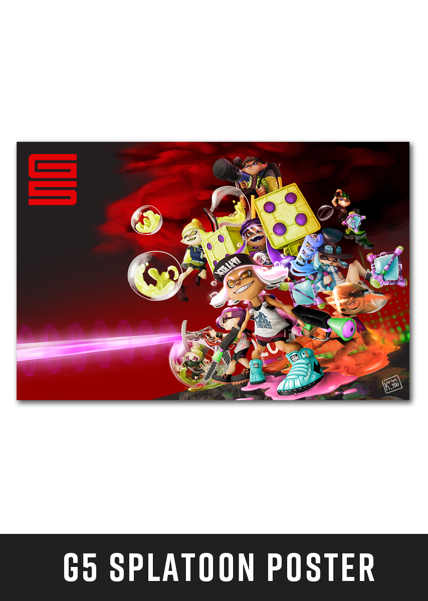 Genesis 5 Splatoon Poster