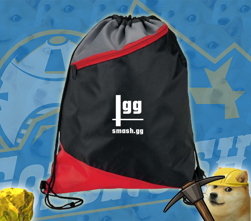 smash.gg Drawstring Bag