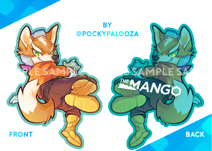 The Mang0 Fox Charm