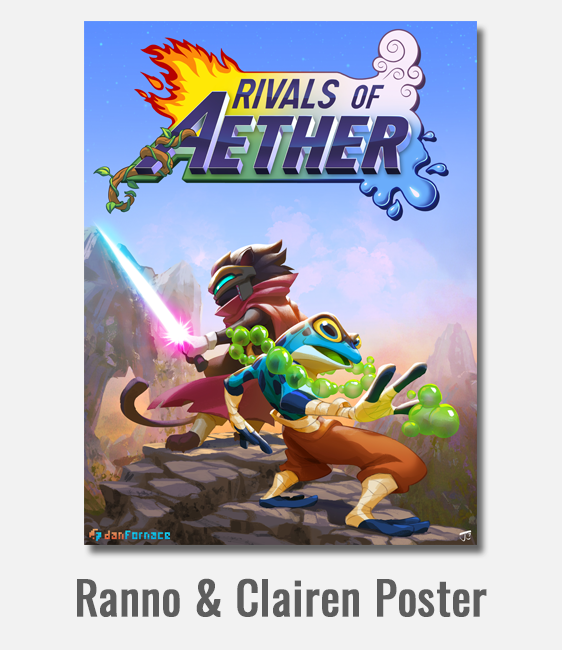 Ranno & Clairen Poster