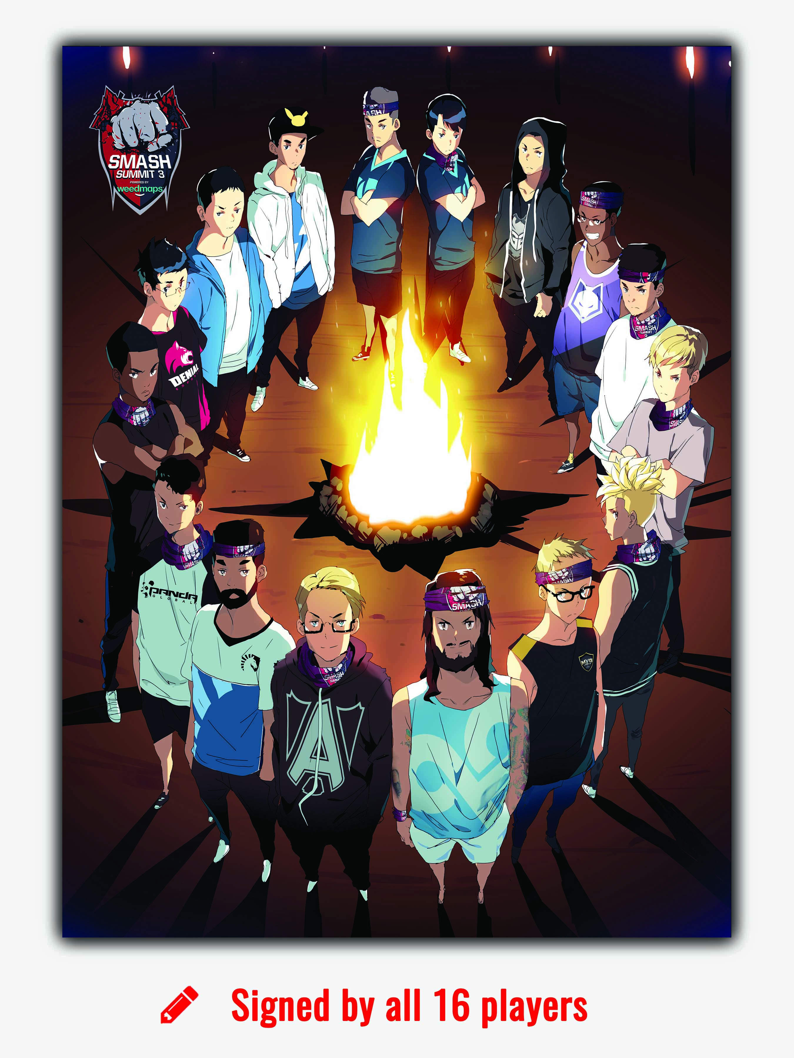 Signed Summit 3 Themed Moxie Poster