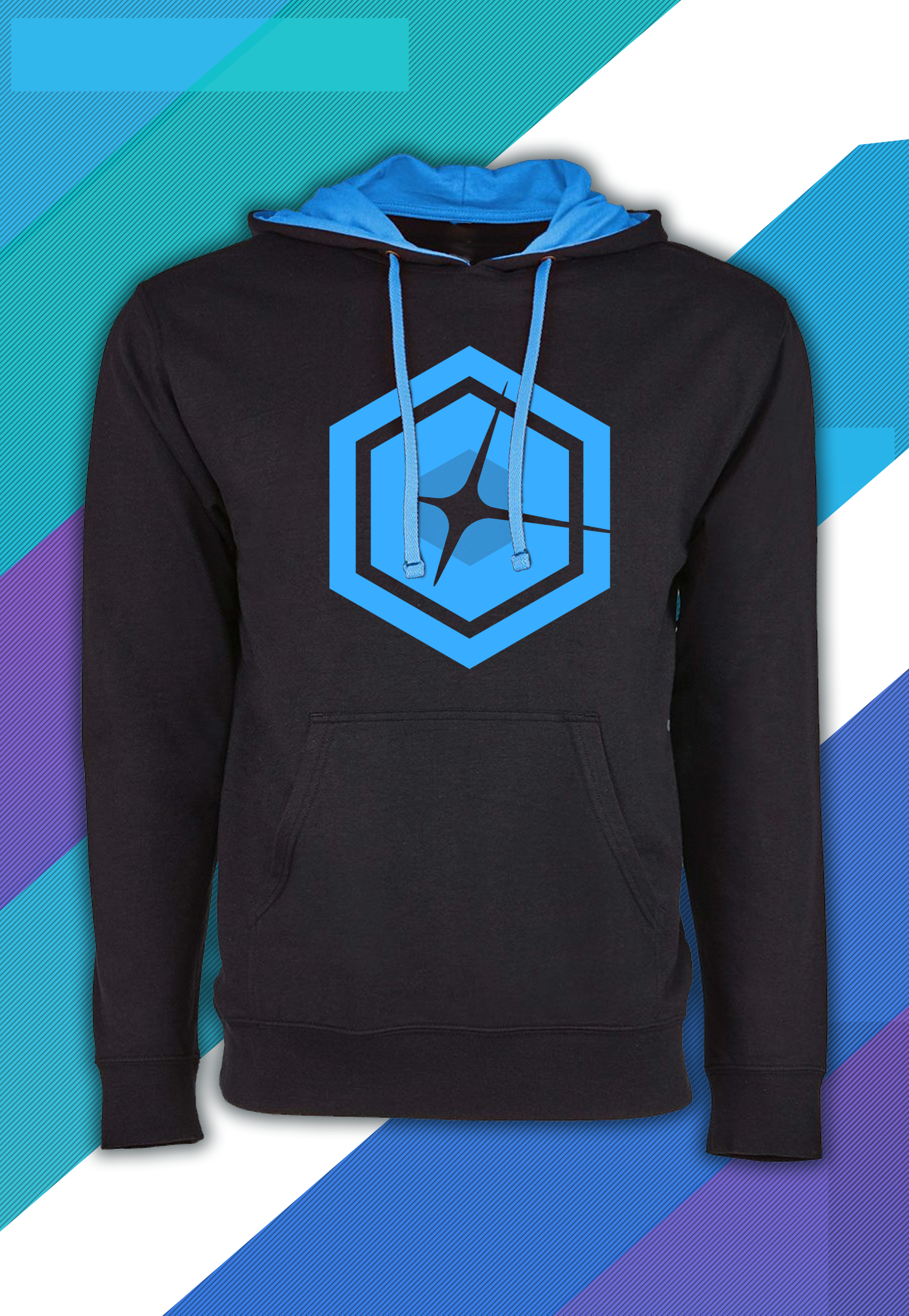 Two Tone Shine Pull Over