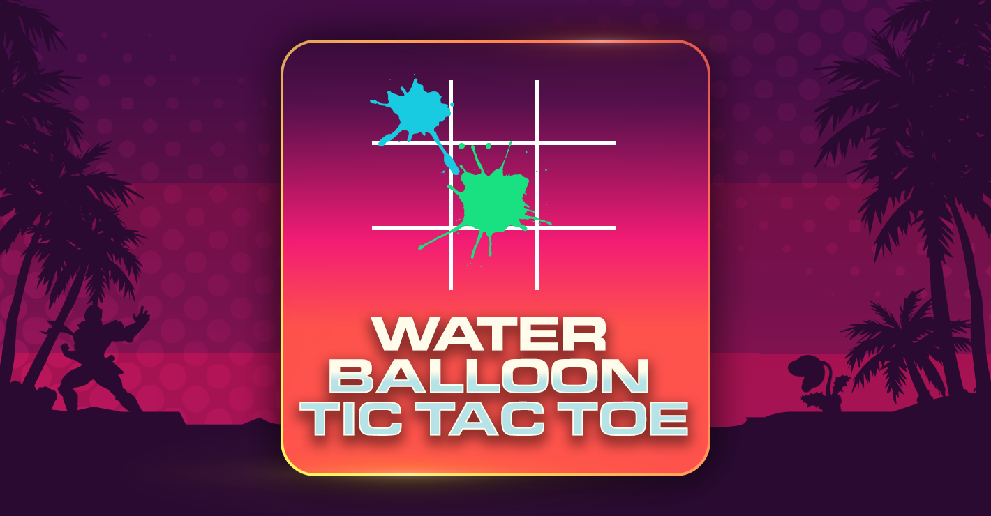 Water Balloon Tic Tac Toe