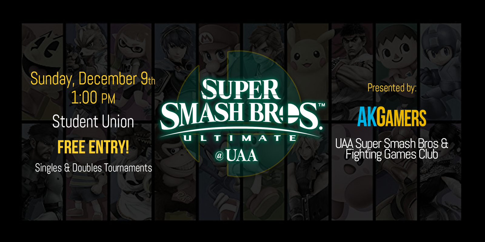 Smash Loading Hints Smash Ultimate Release @ UAA!