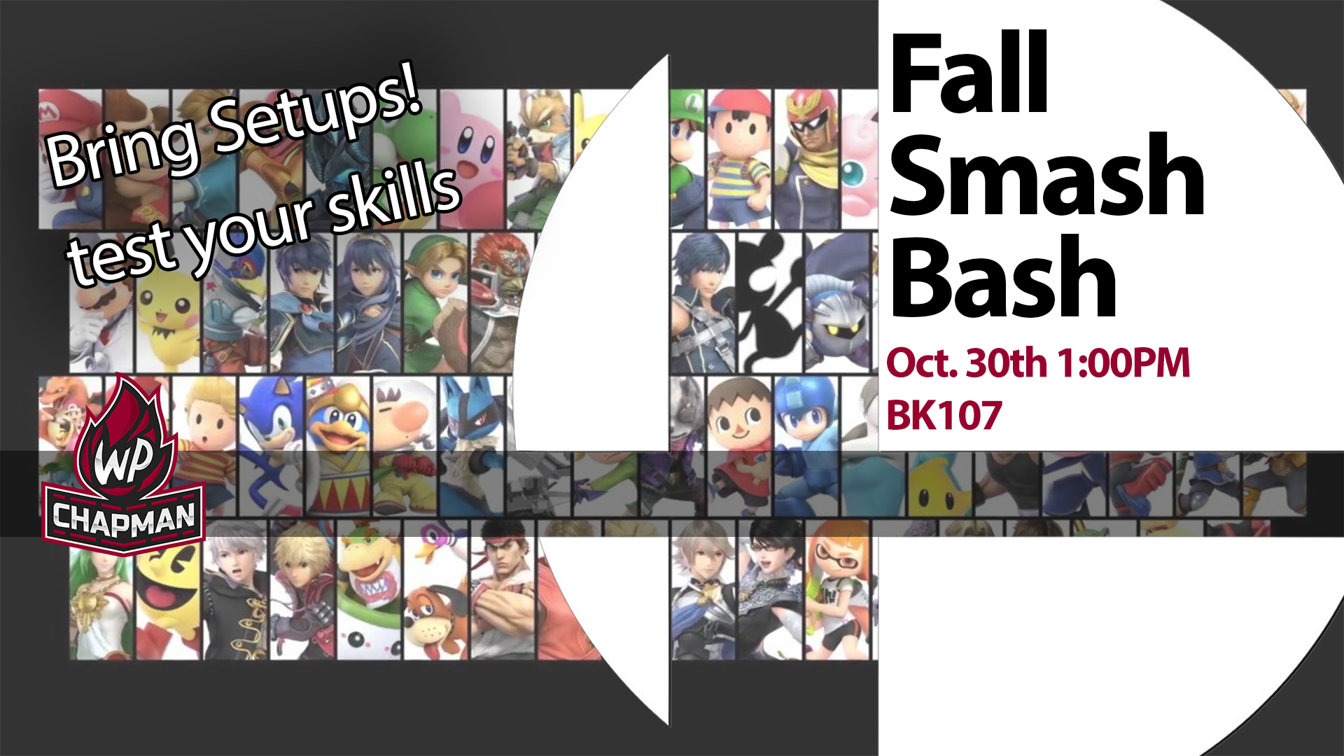 Fall Smash Bash... Brackets