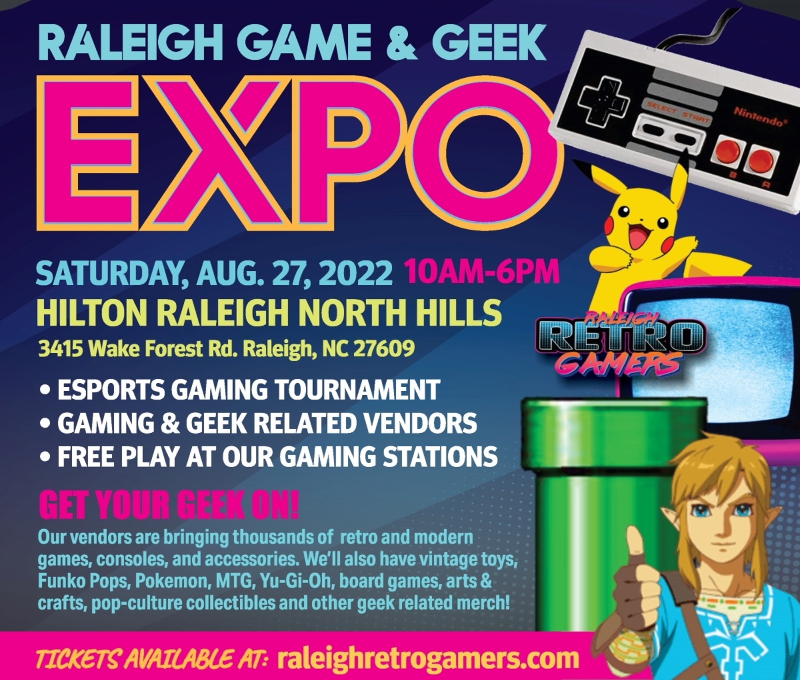 Raleigh Game an... | Details