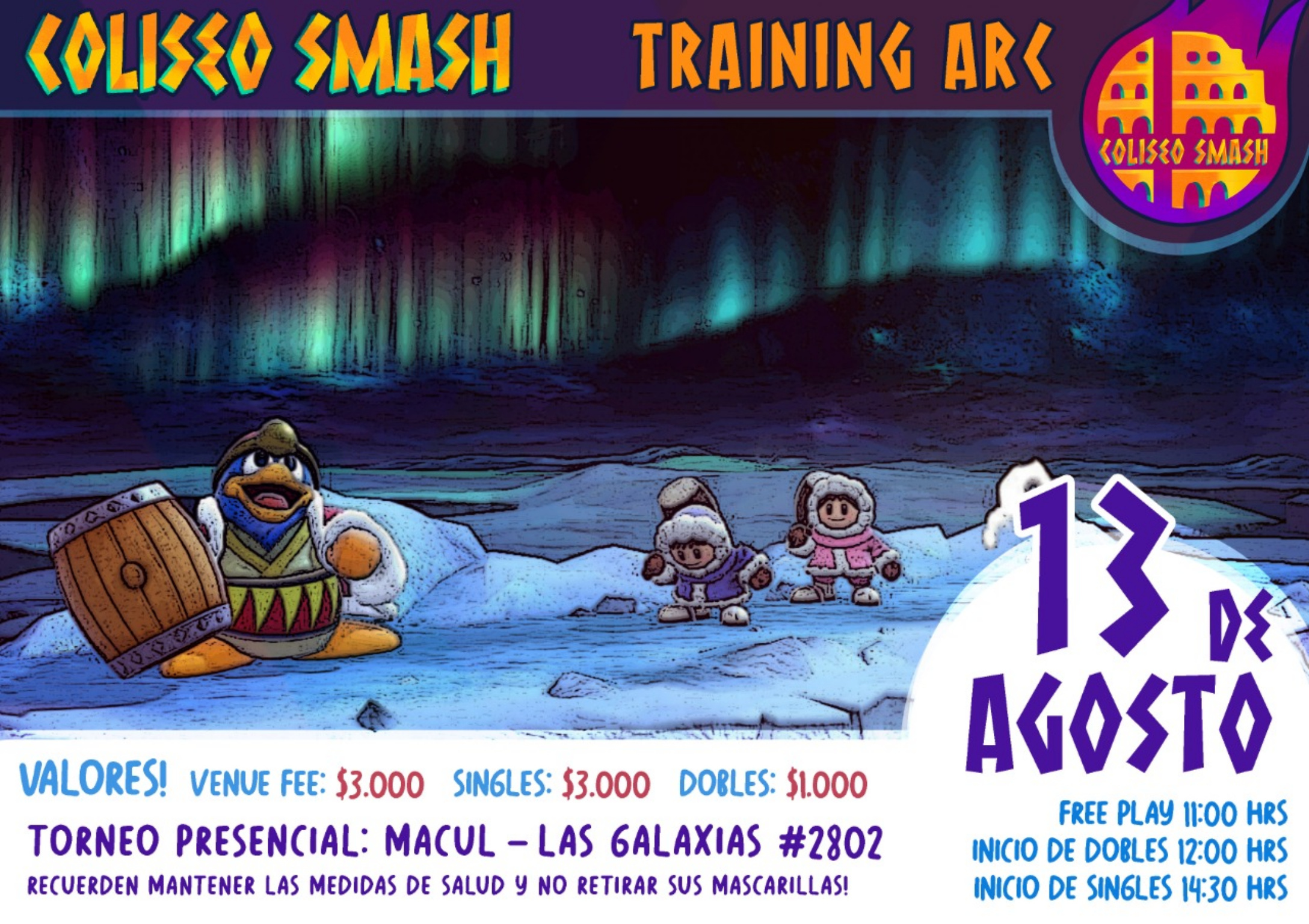 Coliseo Smash: Training Arc