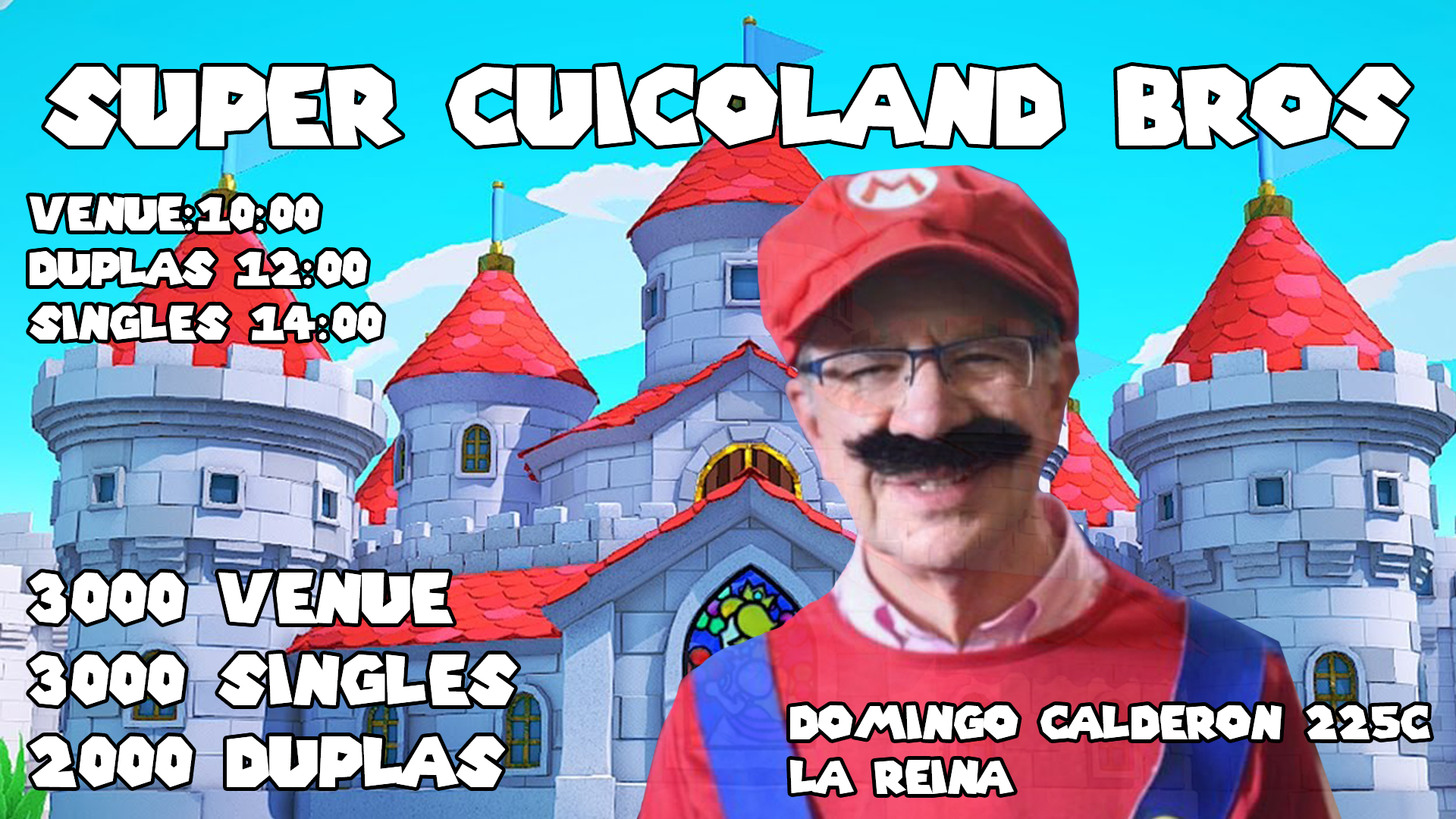 SUPER CUICO LAND BROS torneo presencial smash ultimate