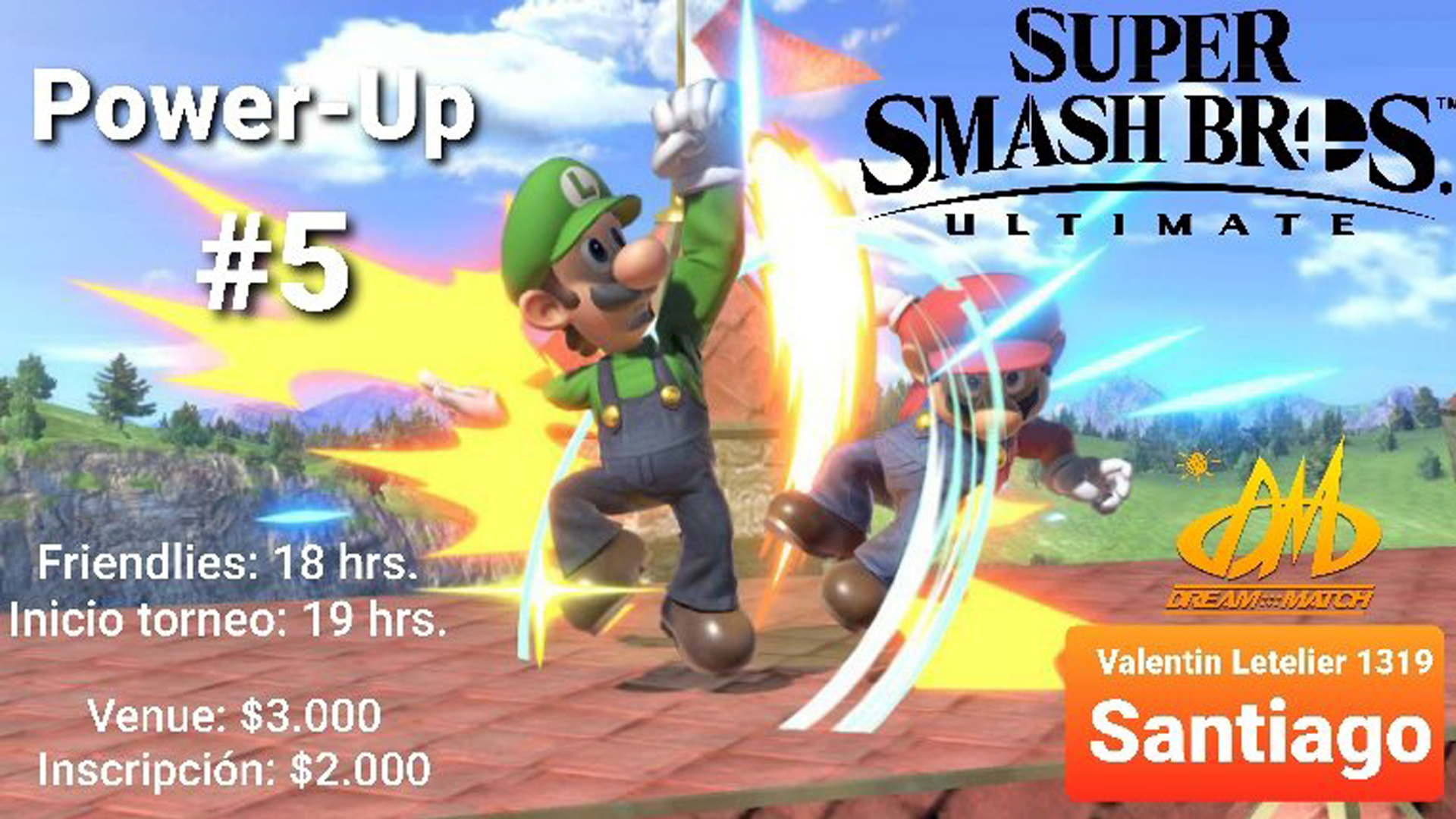 Power Up 5 Ultimo torneo del año!