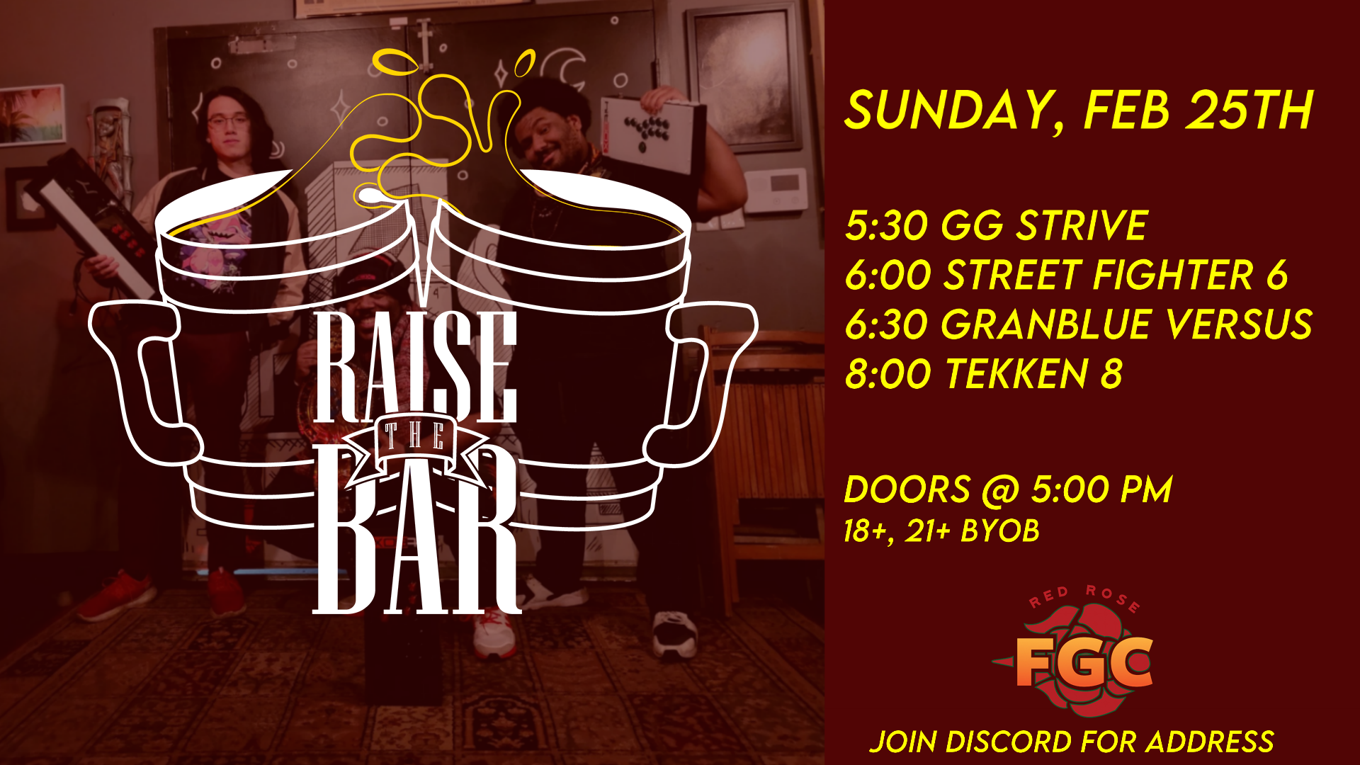 Raise the Bar Events