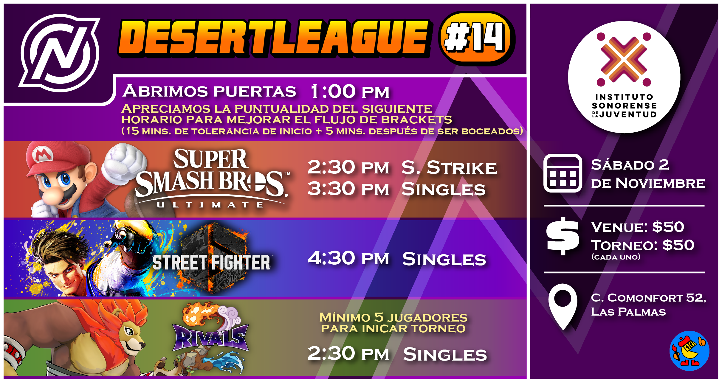 Desert league 2 attendees