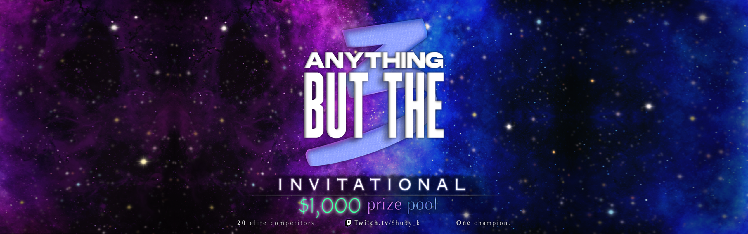 $1,000 Anything But The 3 Invitational