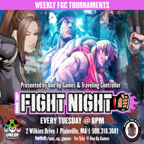 One Up Fight Night 4.22.25
