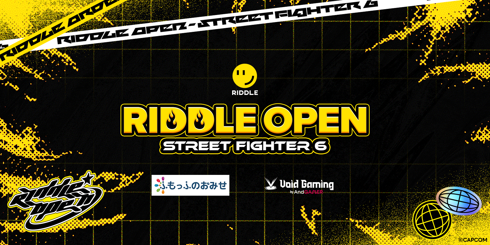 RIDDLE OPEN STREET FIGHTER 6 powered by ふもっふのおみせ / Void Gaming