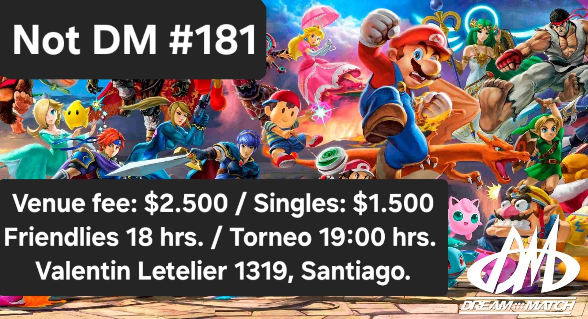 NOT DM #182 SMASH BROS ULTIMATE