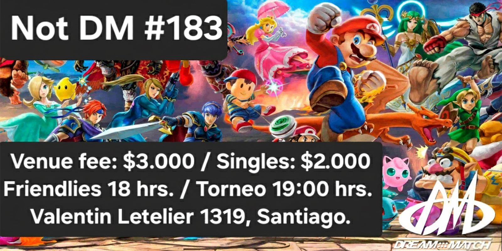 NOT DM #183 SMASH BROS ULTIMATE