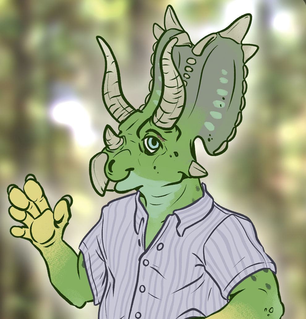 Fabien le ceratopsian
