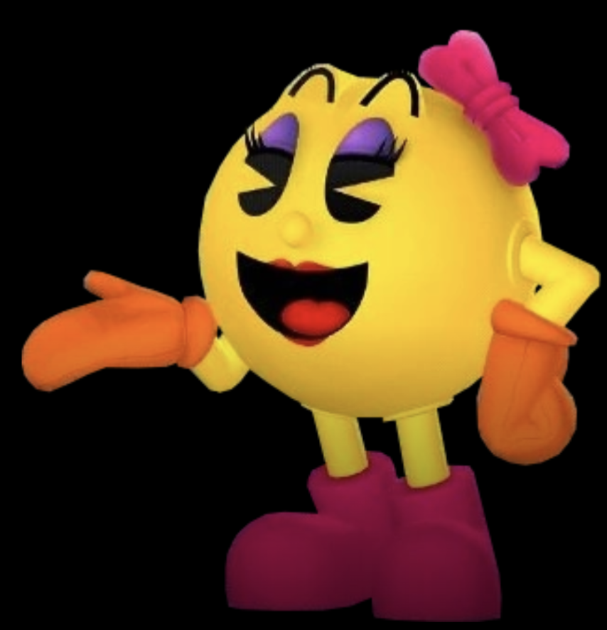 Ms Powered-up PacMan