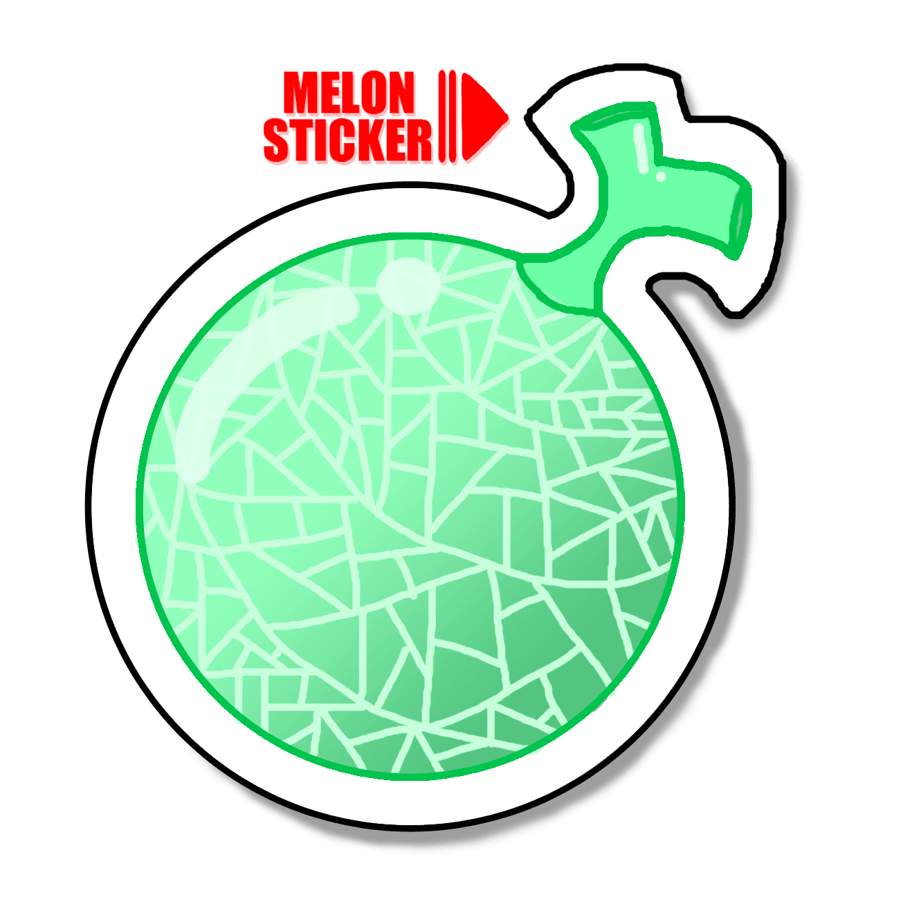 Melonsticker